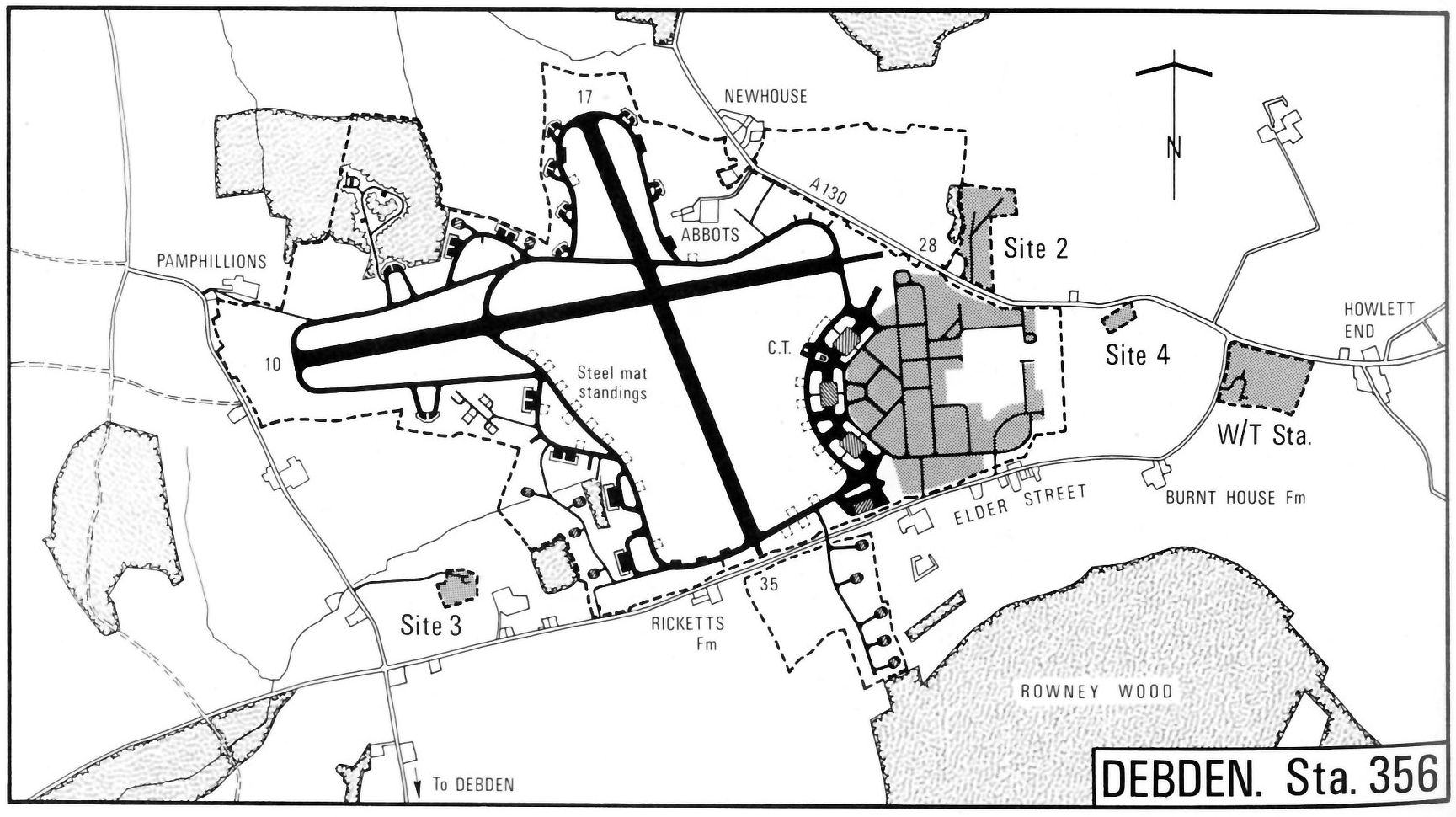Debden - 4th FG Airfield