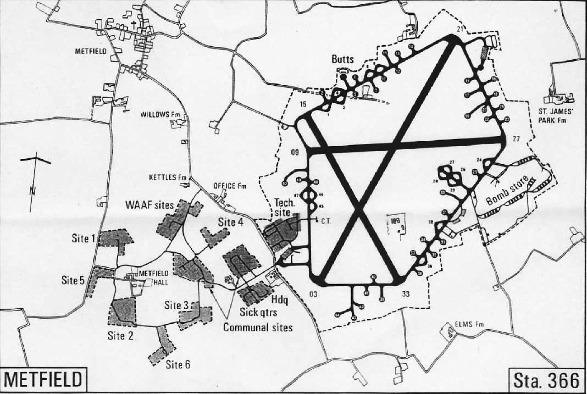 Meetfield-491BG Airfield
