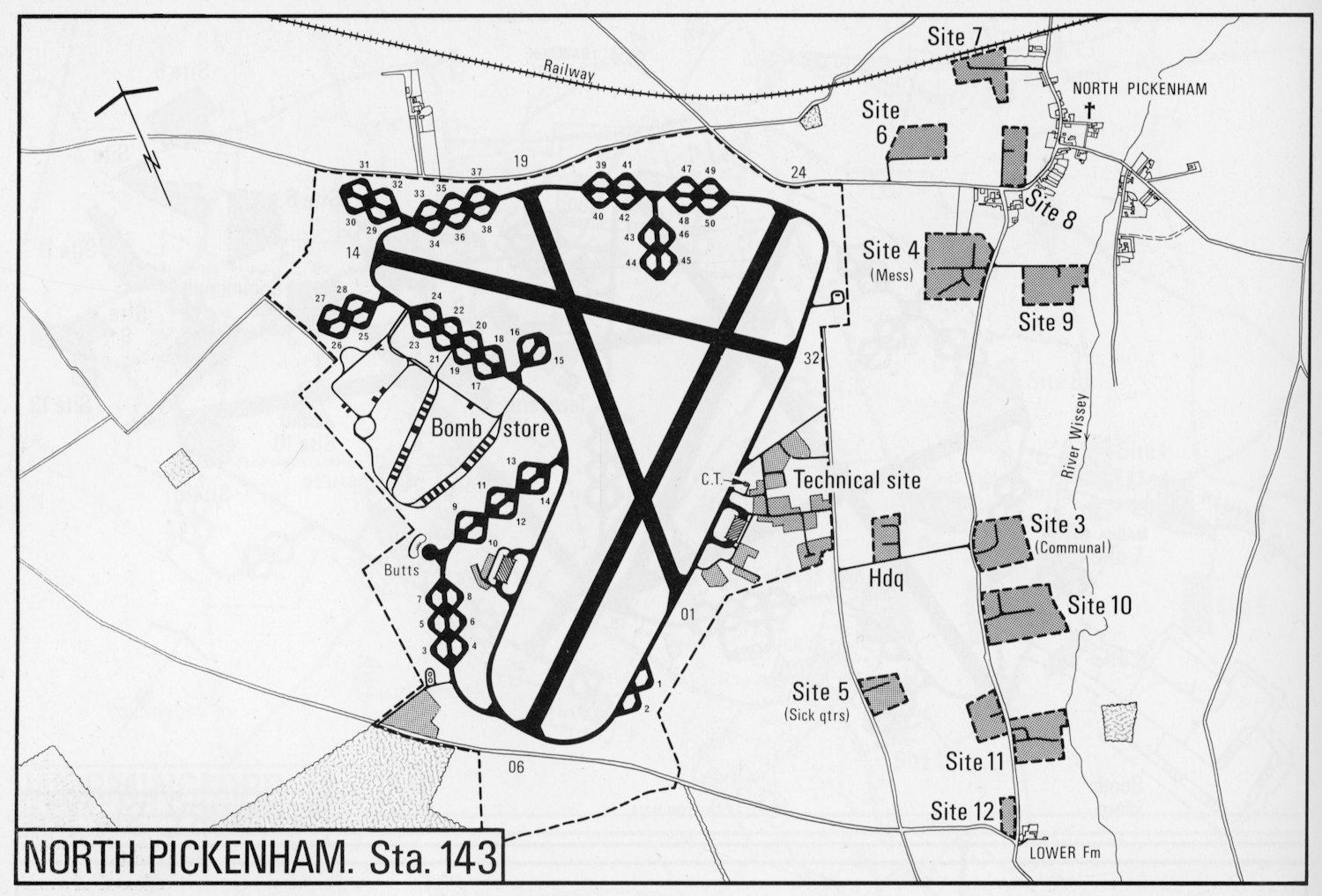 North Pickenham-492BG Airfield