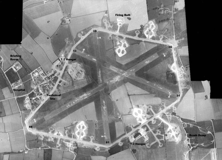 Wendling 392nd BG Airfield