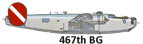 8th Air Force 467th Bomb Group History